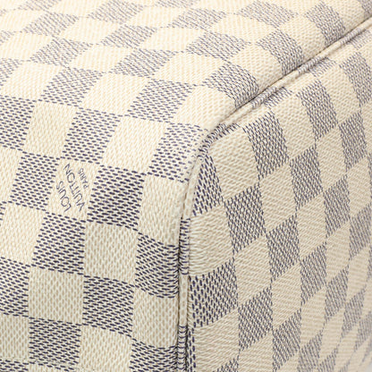 Exclusive Louis Vuitton Damier Azur Neverfull GM — Top View