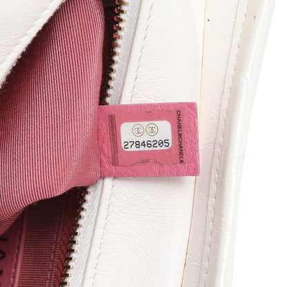 Exclusive Chanel White Aged Calfskin Quilted Small Gabrielle Hobo — Alternate View 10