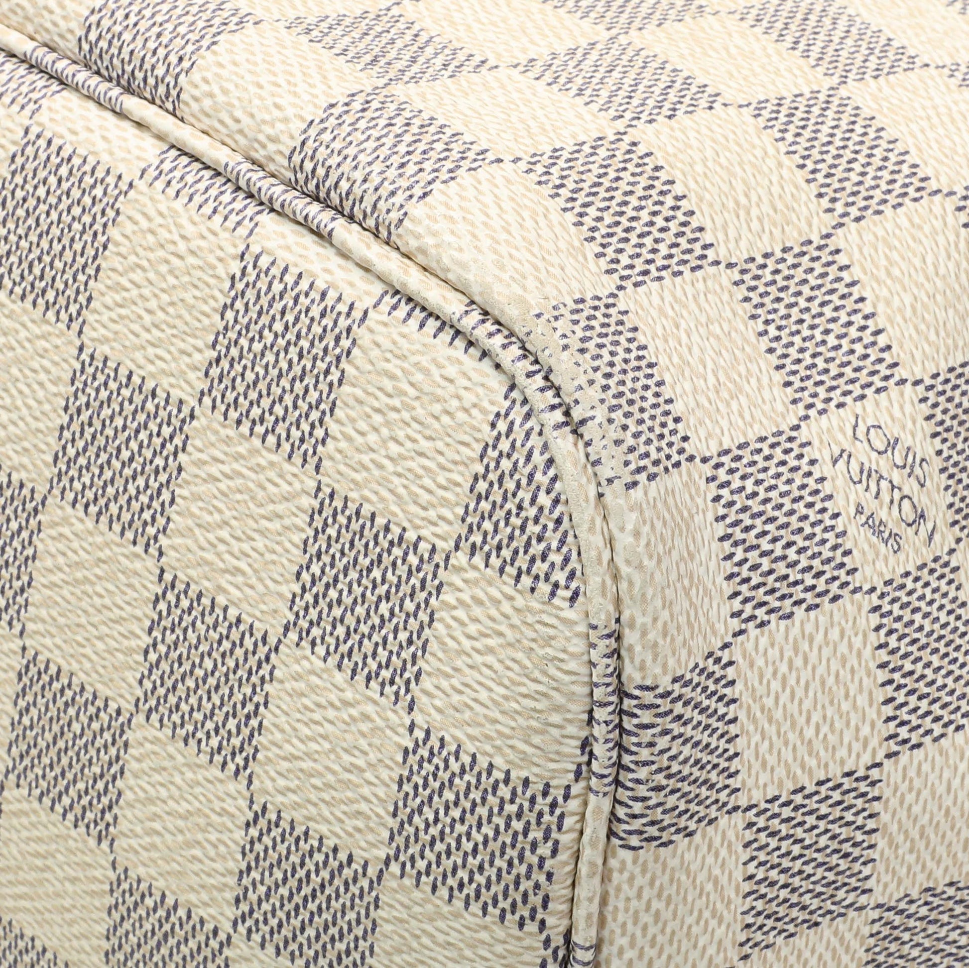 Exclusive Louis Vuitton Damier Azur Neverfull GM — Alternate View 7