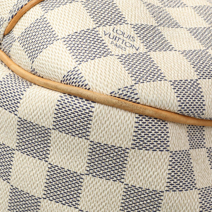 Exclusive Louis Vuitton Damier Azur Galliera PM — Detail View