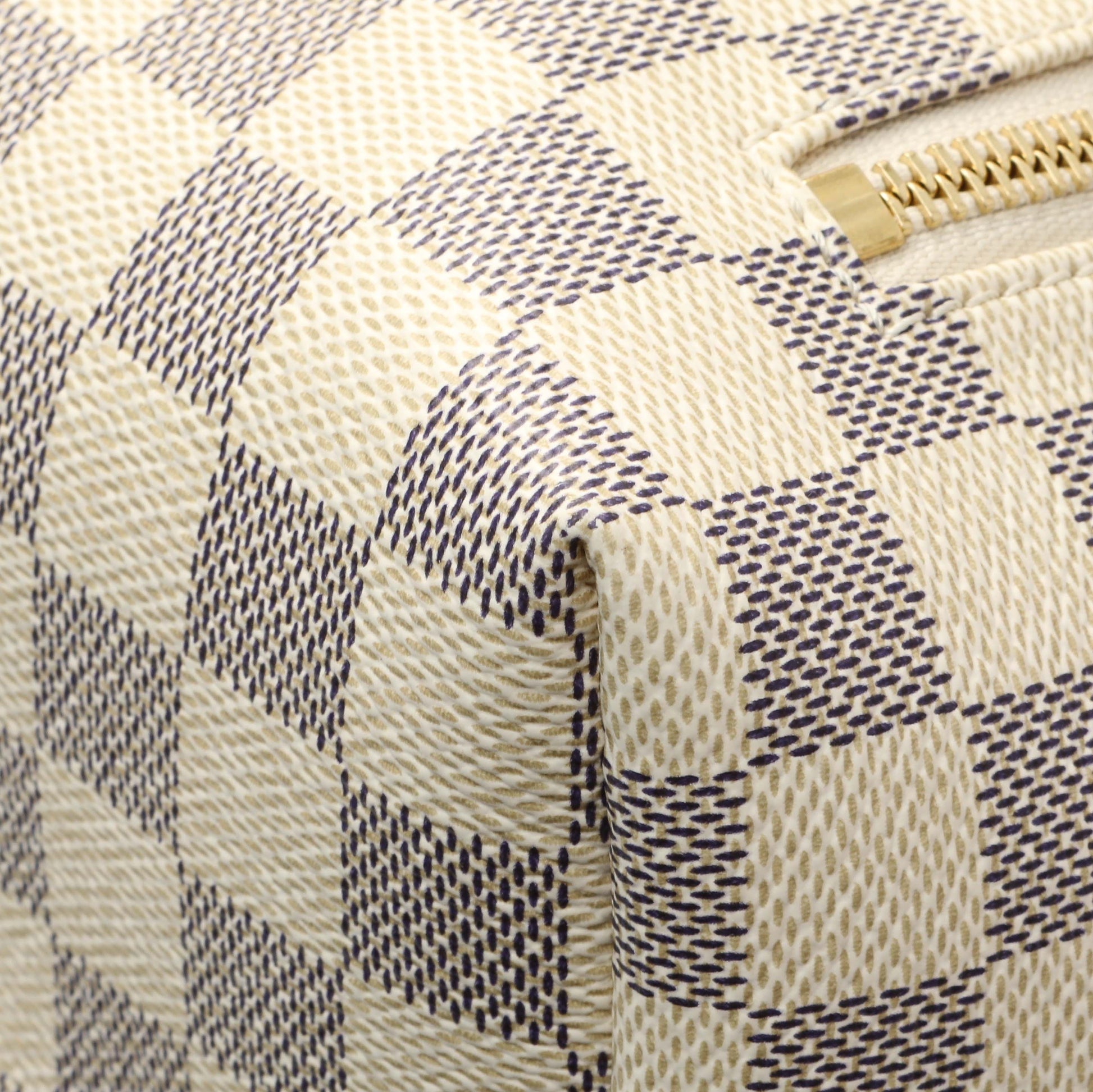 Exclusive Louis Vuitton Damier Azur Sperone Backpack — Detail View