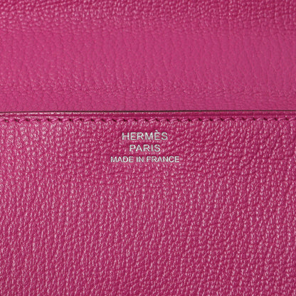 Exclusive Hermes Rose Pourpre Chèvre Mysore Clic 16 — Alternate View 9