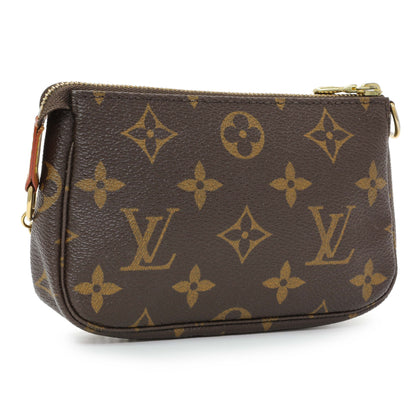 Exclusive Louis Vuitton Monogram Mini Pochette Accessories — Side View