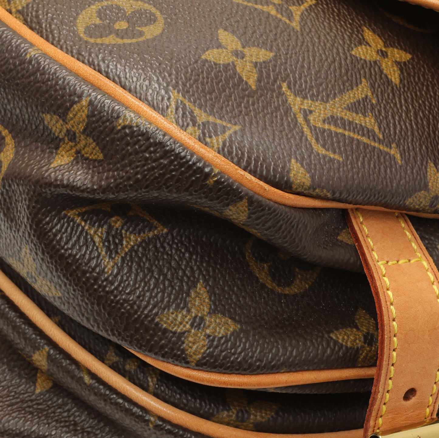 Exclusive Louis Vuitton Monogram Saumur 30 — Detail View