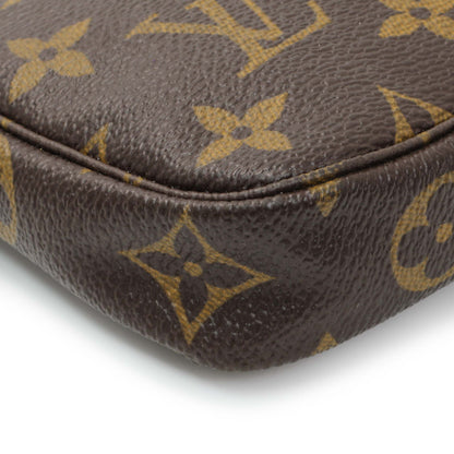 Exclusive Louis Vuitton Monogram Mini Pochette Accessories — Lifestyle View