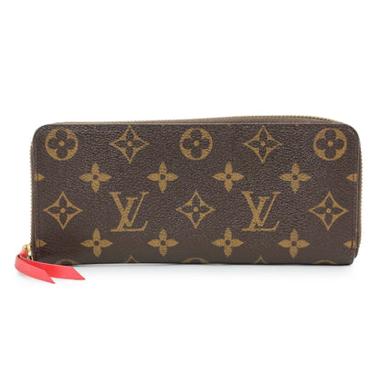 Exclusive Louis Vuitton Monogram Clemence Wallet — Front View