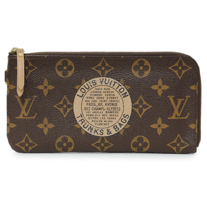 Exclusive Louis Vuitton Monogram Trunks and Bags Complice Wallet — Front View