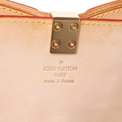 Exclusive Louis Vuitton Cherry Blossom Canvas Papillon Bowler — Detail View