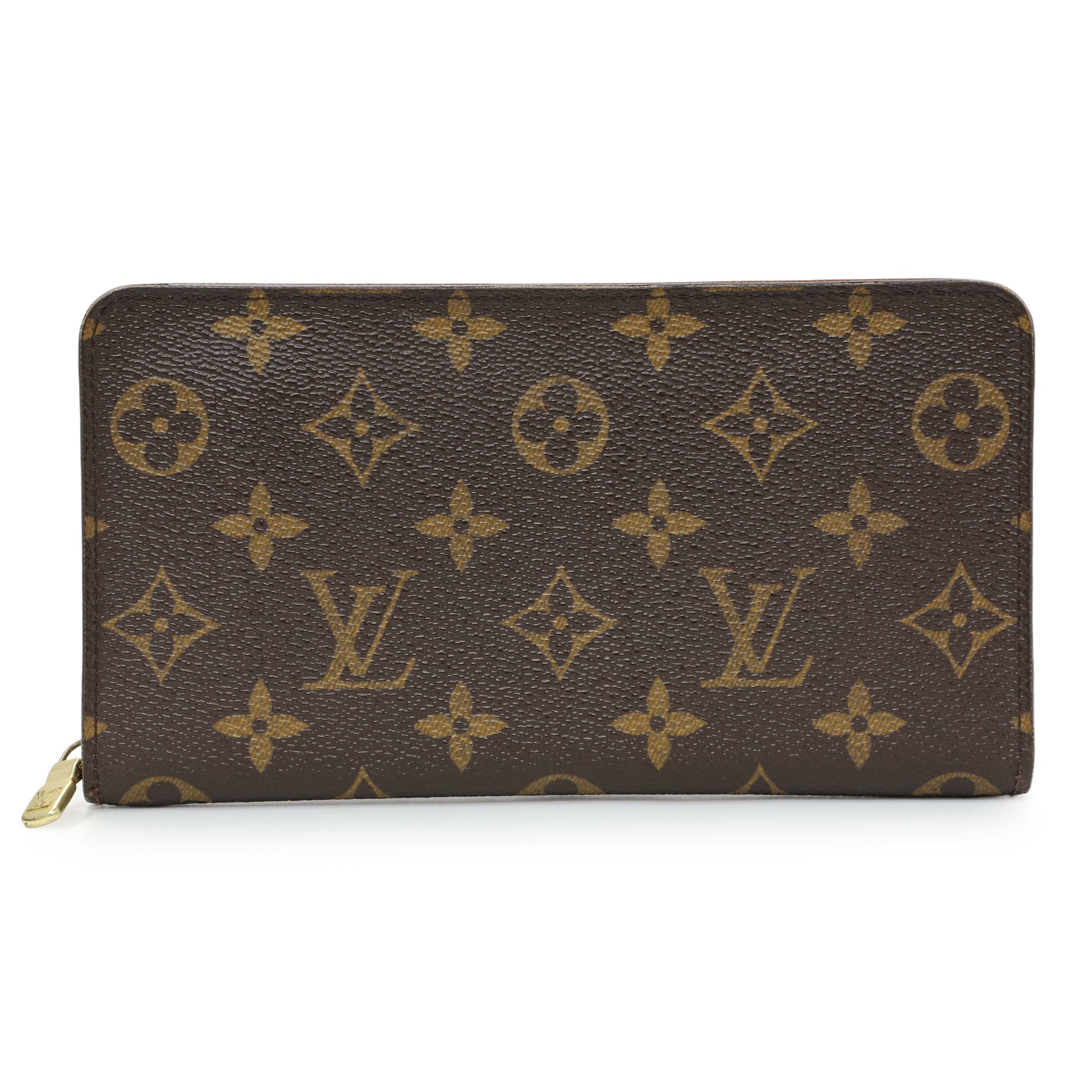 Exclusive Louis Vuitton Monogram Porte-Monnaie Zippy Wallet — Front View