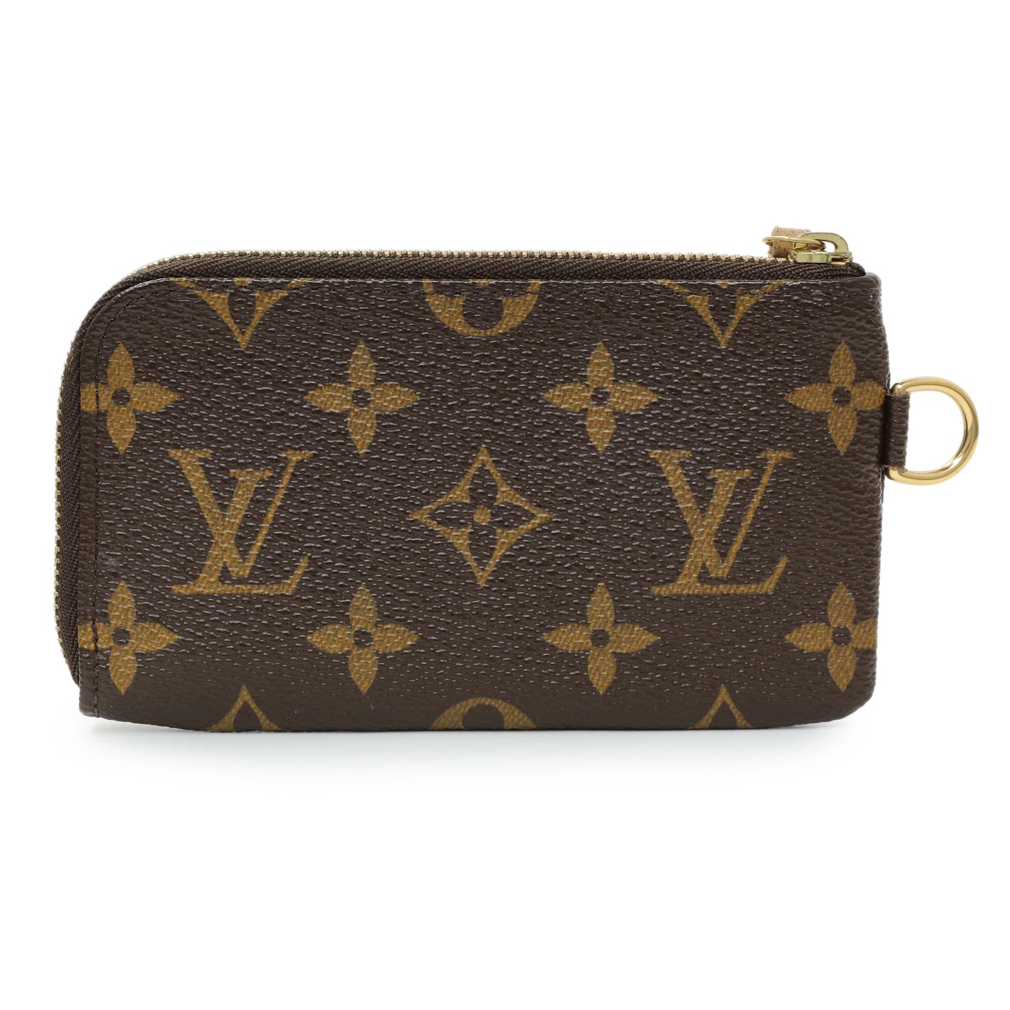 Exclusive Louis Vuitton Monogram Trunks and Bags Complice Key Pouch — Side View