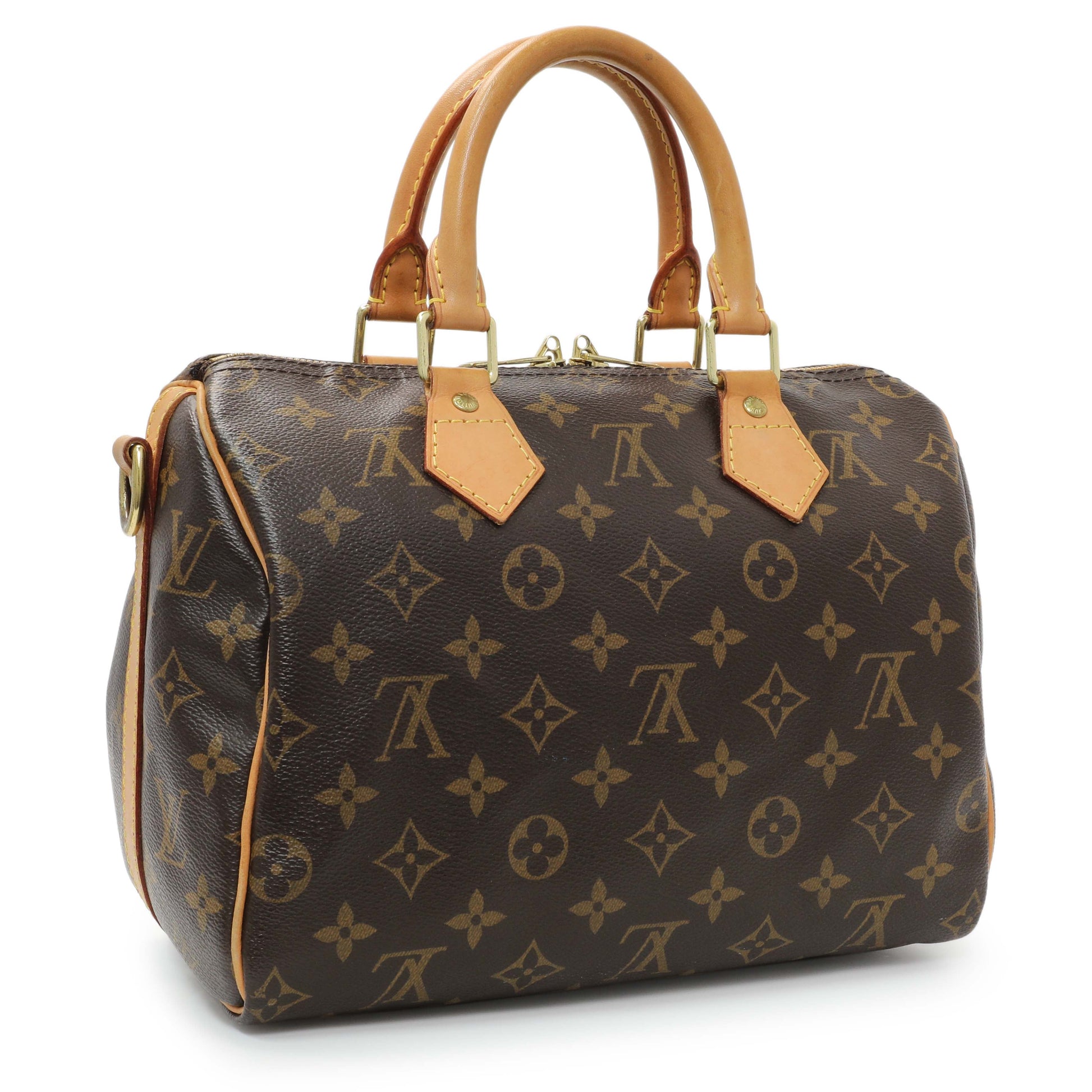 Exclusive Louis Vuitton Monogram Speedy Bandouliere 25 — Side View