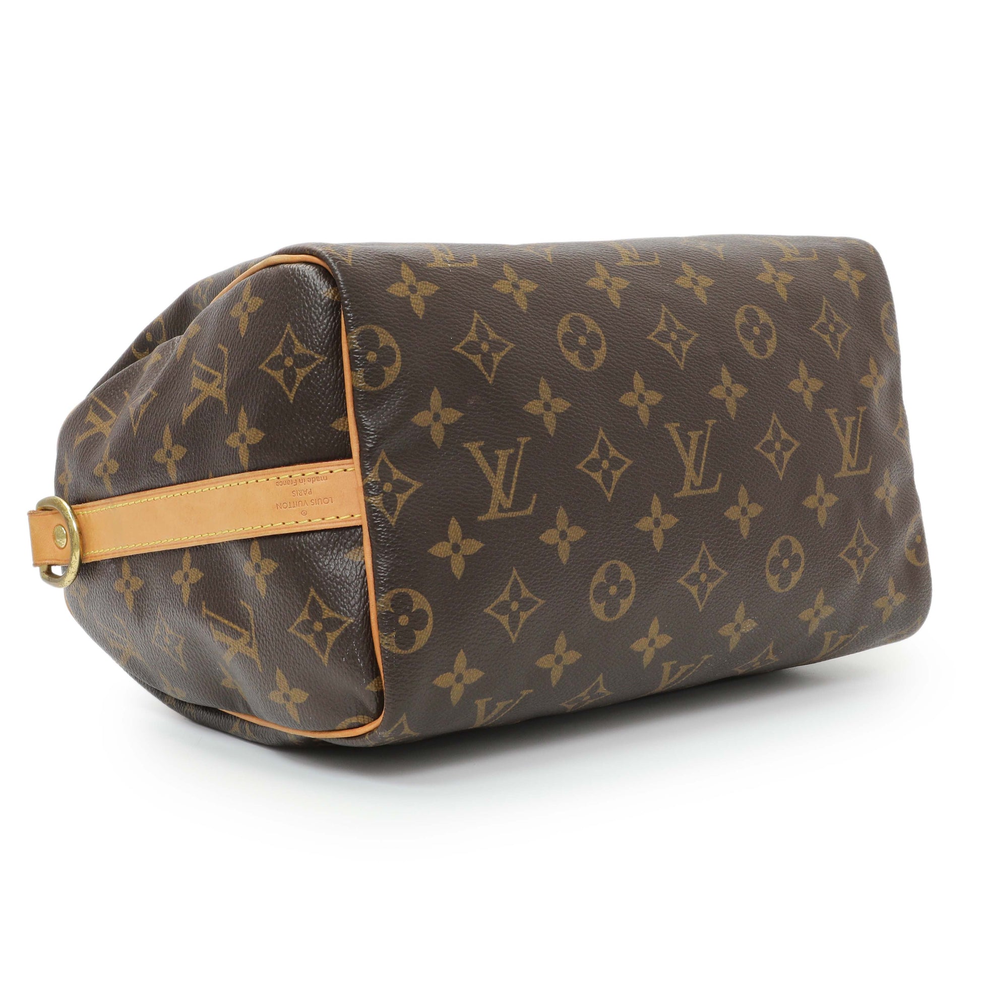 Exclusive Louis Vuitton Monogram Speedy Bandouliere 25 — Back View