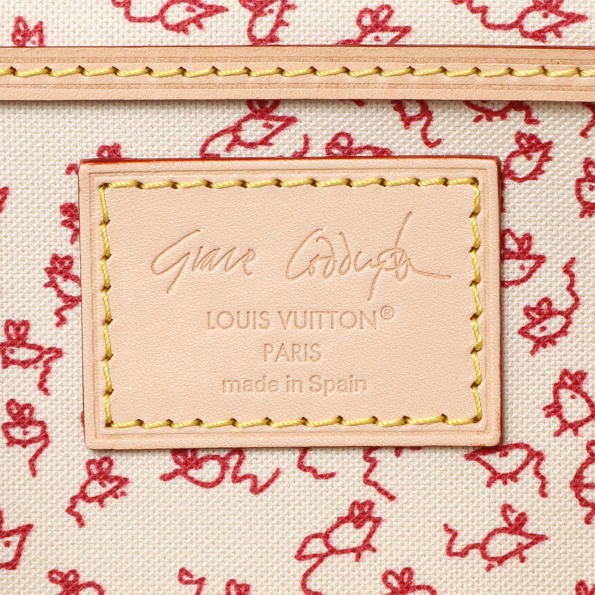 Exclusive Louis Vuitton Meowgram Montsouris PM — Detail View