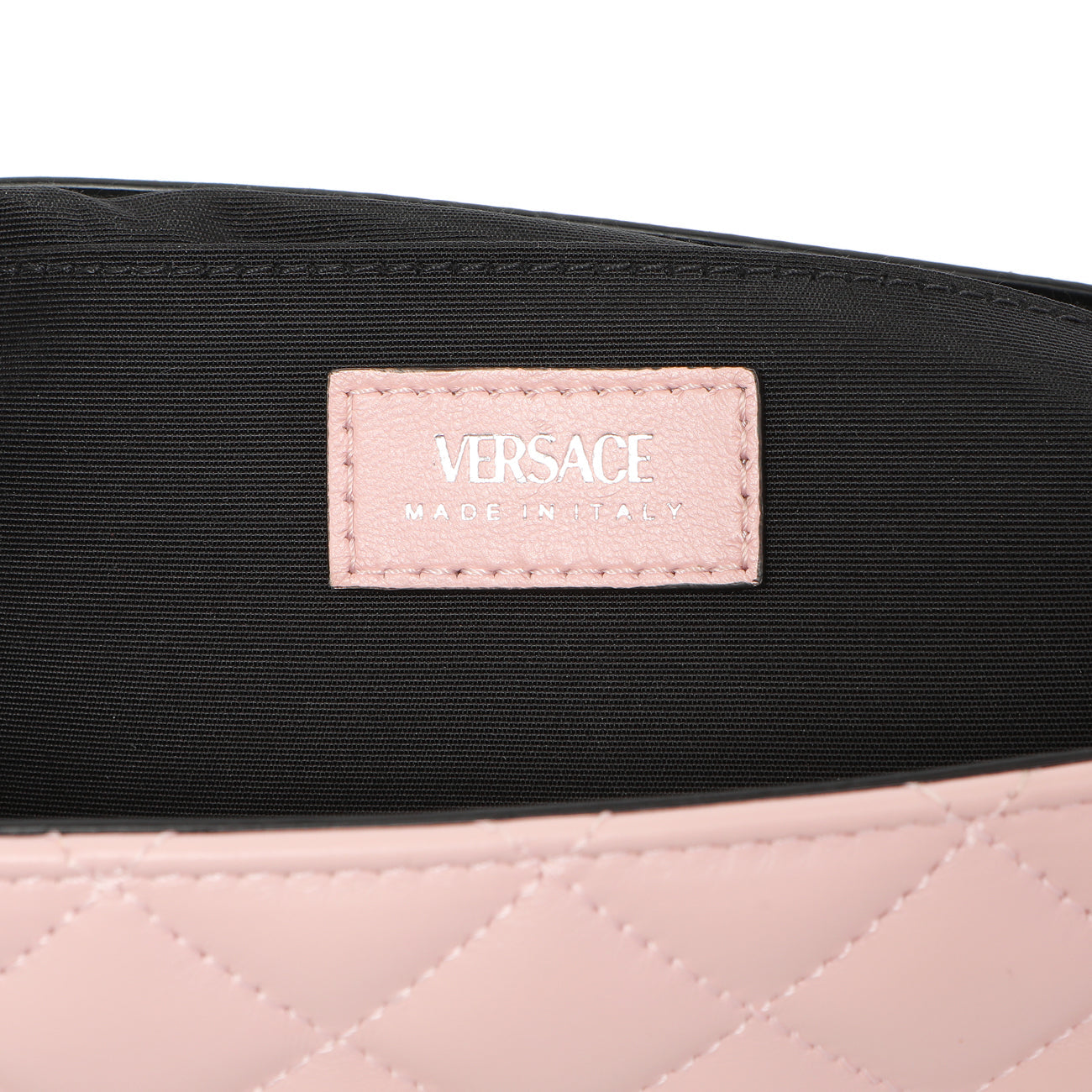 Exclusive Versace Pink Quilted Lambskin Medusa Chain Crossbody — Alternate View 9