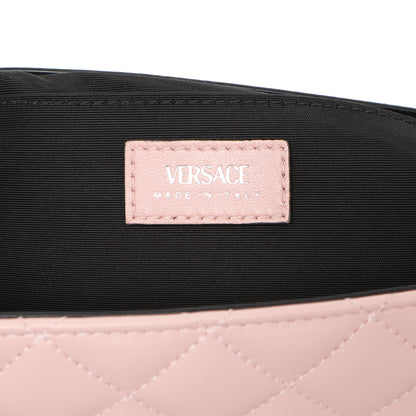 Exclusive Versace Pink Quilted Lambskin Medusa Chain Crossbody — Alternate View 9