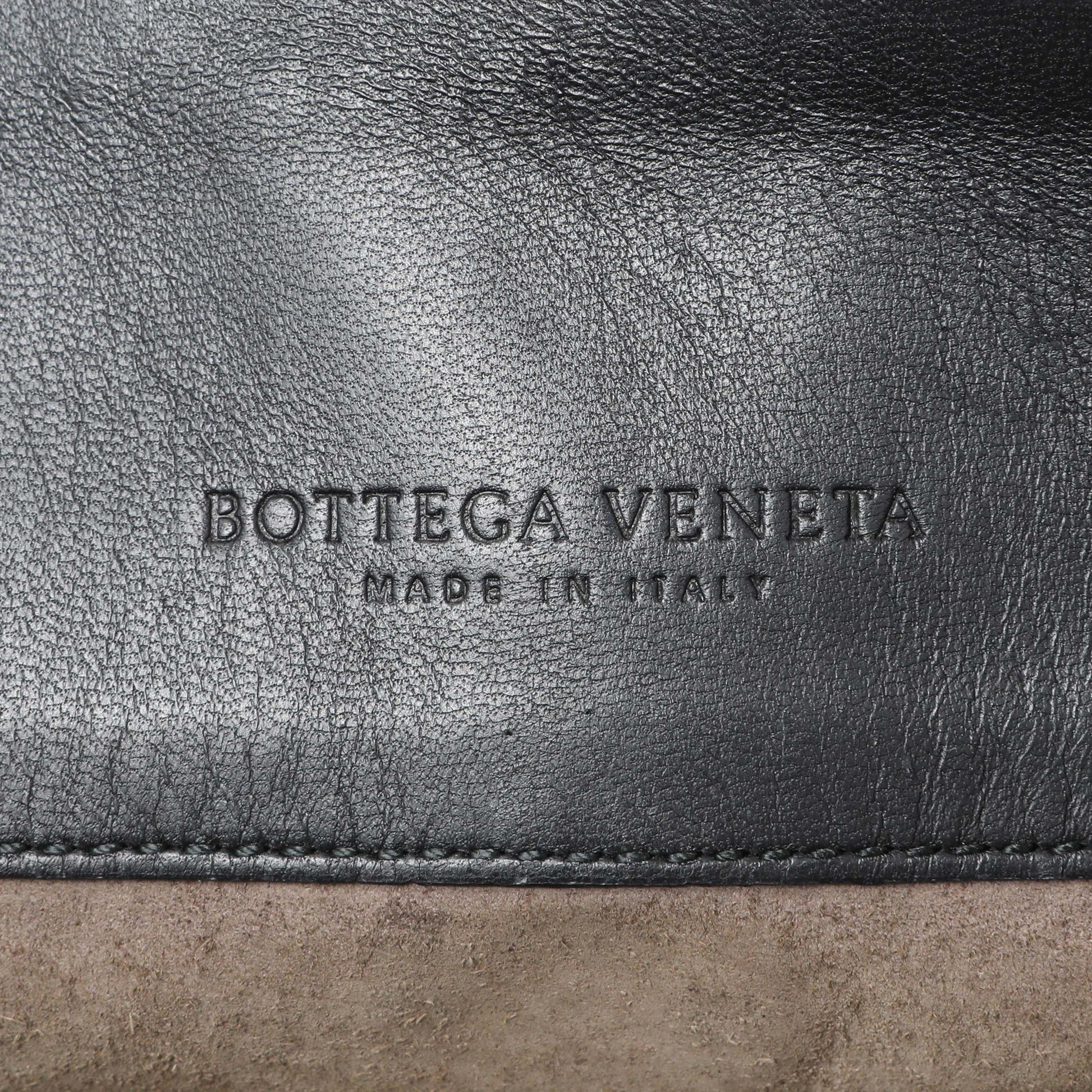 Exclusive Bottega Veneta Black Nappa Intrecciato Small Olimpia Shoulder Bag — Alternate View 10