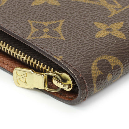 Exclusive Louis Vuitton Monogram Porte-Monnaie Zippy Wallet — Top View