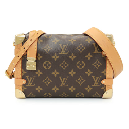 Exclusive Louis Vuitton Monogram Side Trunk MM — Front View