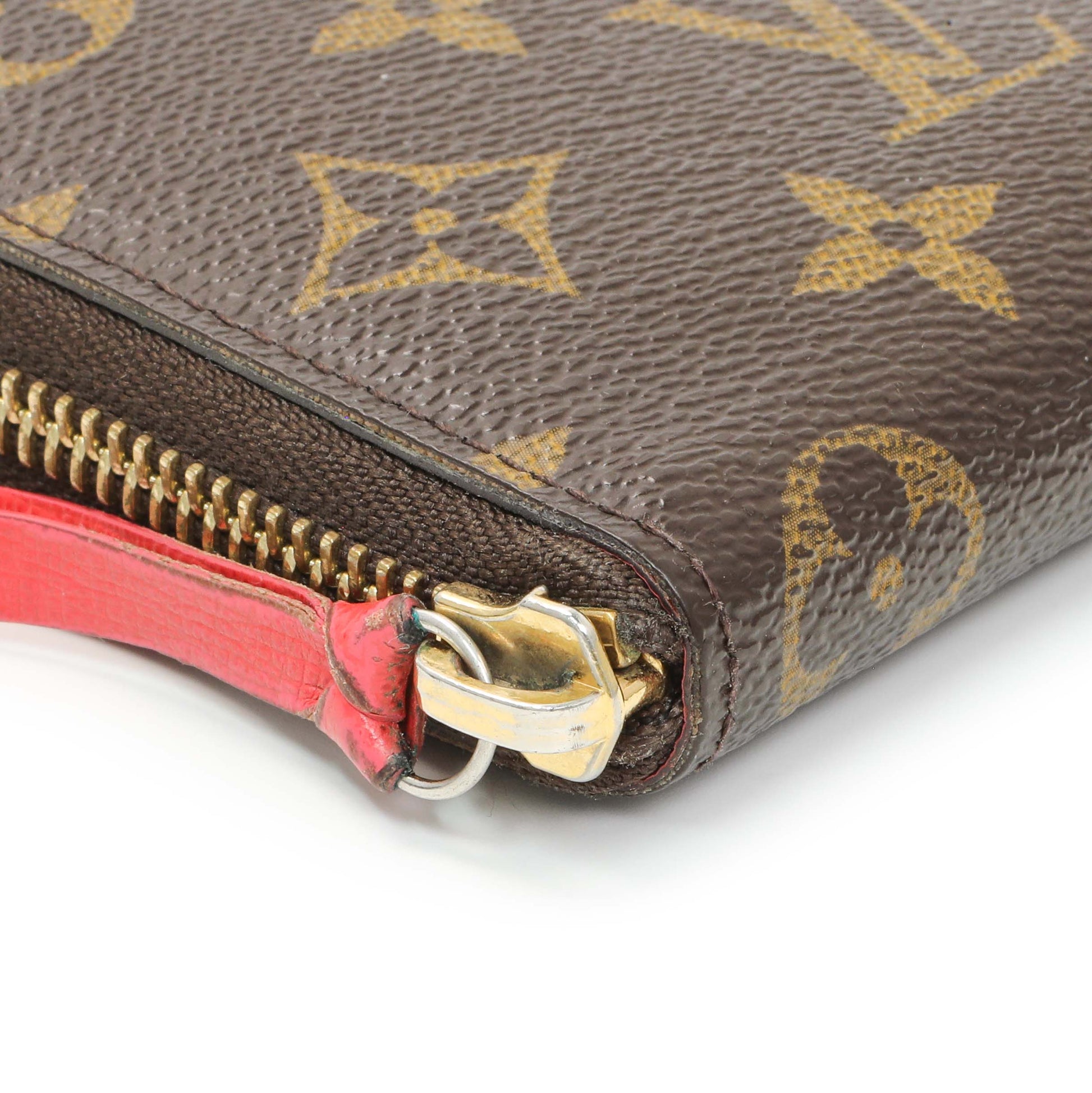 Exclusive Louis Vuitton Monogram Clemence Wallet — Top View