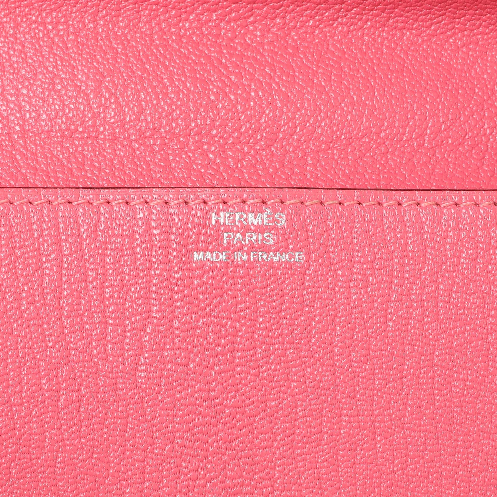 Exclusive Hermes Pink Chevre Cinhetic To Go Shoulder Bag — Alternate View 7