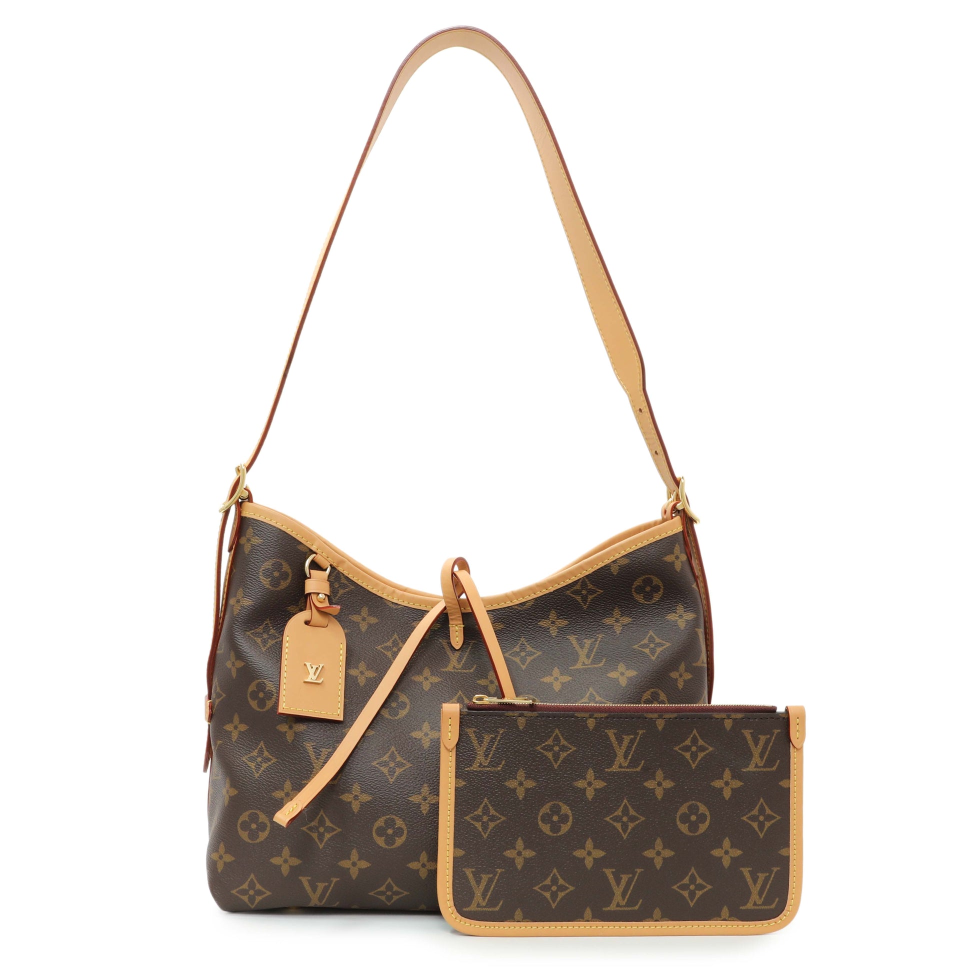 Exclusive Louis Vuitton Monogram Carryall PM — Front View