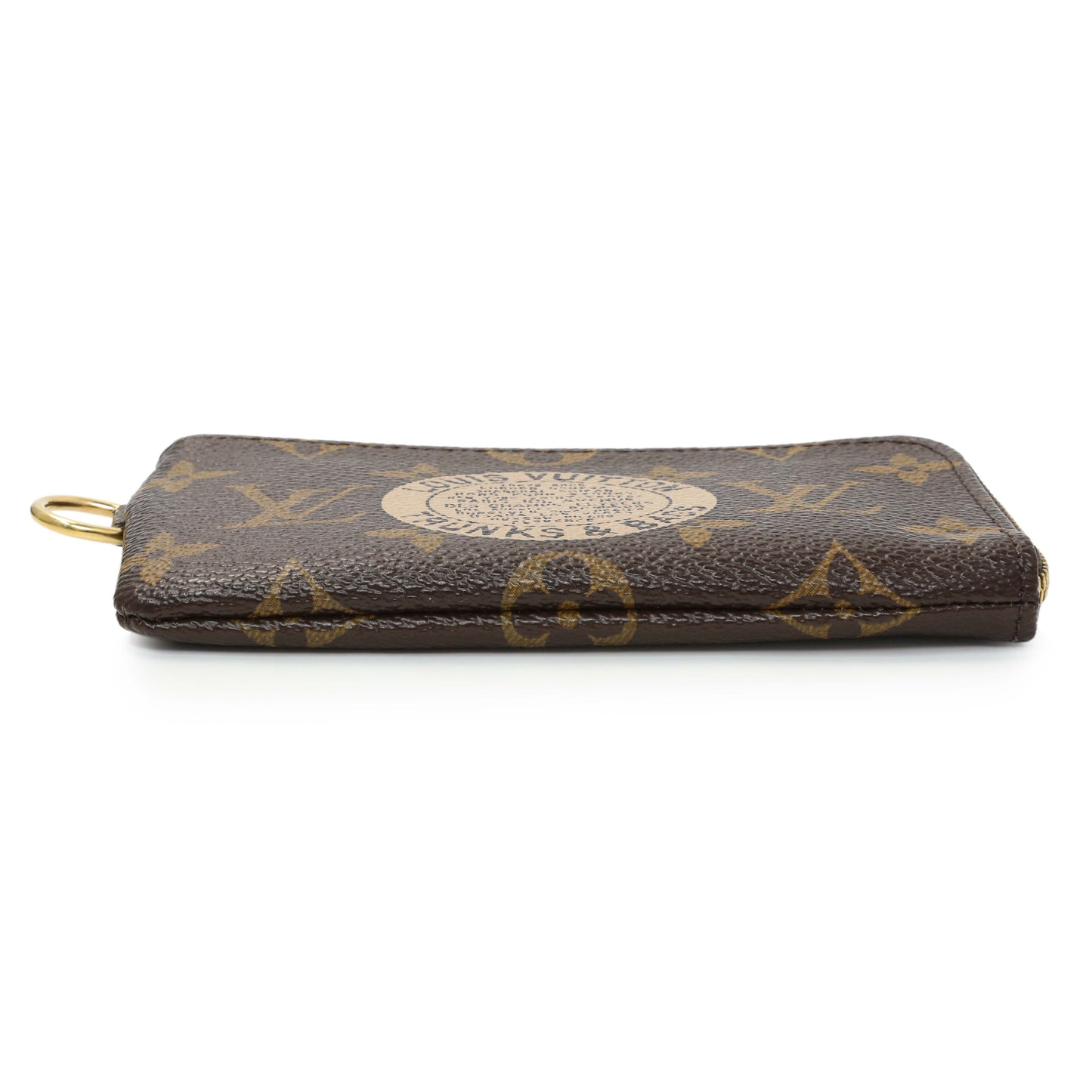Exclusive Louis Vuitton Monogram Trunks and Bags Complice Key Pouch — Back View