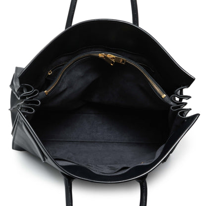Exclusive Saint Laurent Navy Calfskin Large Sac De Jour — Alternate View 9