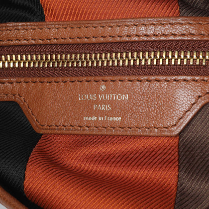 Exclusive Louis Vuitton Marine Monogram Blocks Pochette Plate Clutch — Detail View