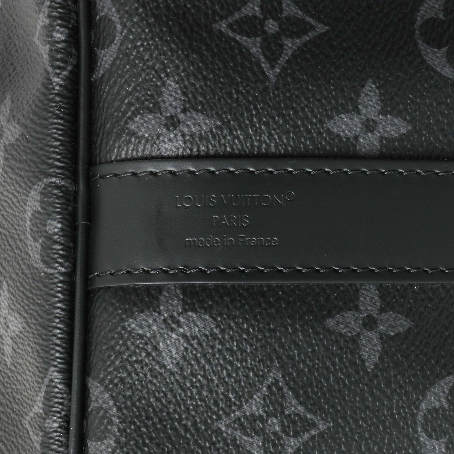 Exclusive Louis Vuitton Monogram Eclipse Keepall Bandouliere 55 — Alternate View 9