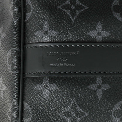 Exclusive Louis Vuitton Monogram Eclipse Keepall Bandouliere 55 — Alternate View 9