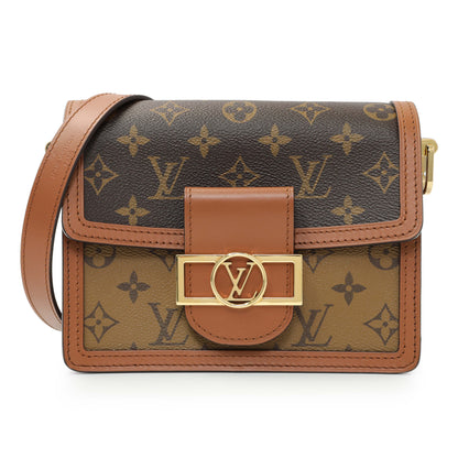 Exclusive Louis Vuitton Reverse Monogram Mini Dauphine — Front View