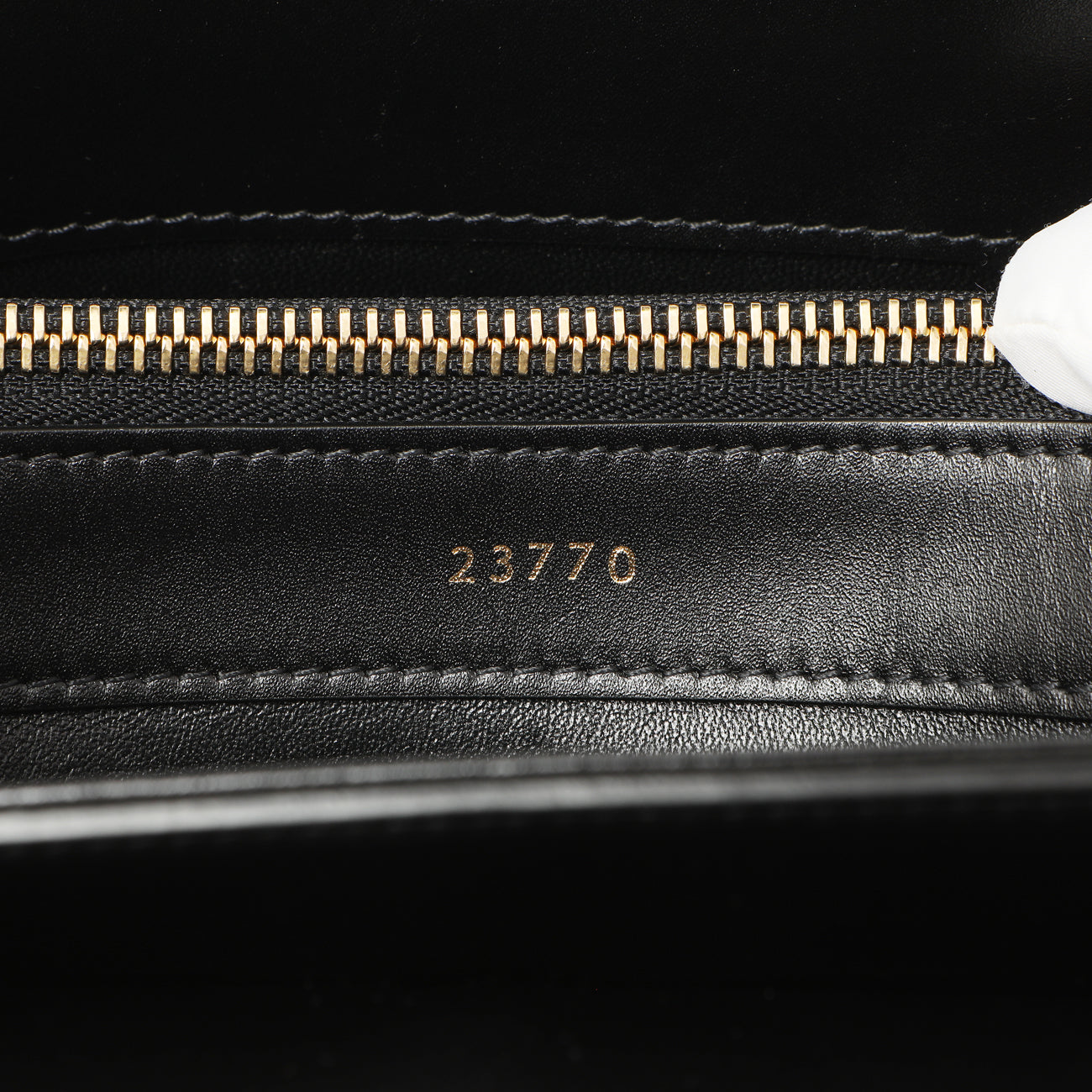Exclusive Celine Black Calfskin Small 16 Top Handle Bag — Alternate View 8