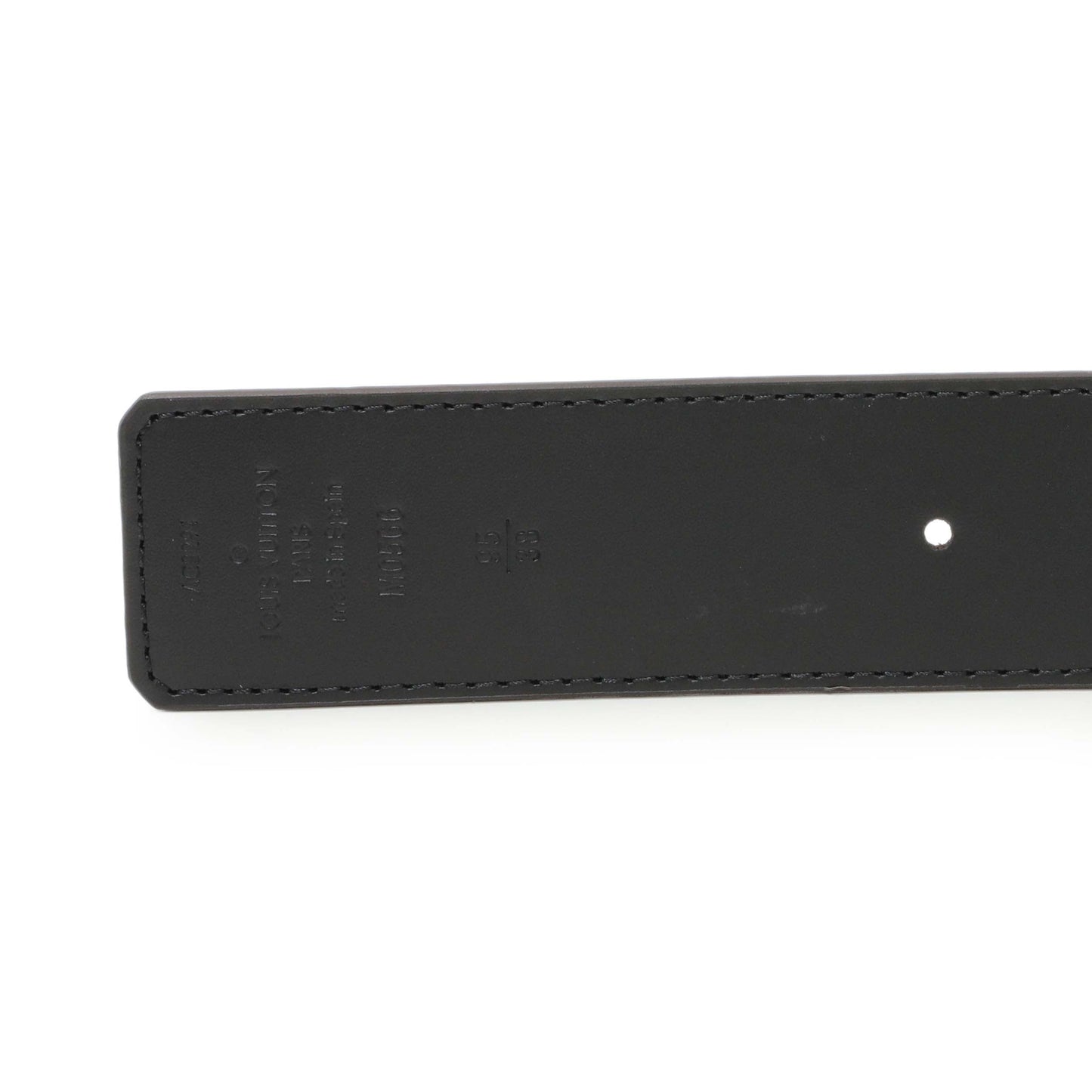 Exclusive Louis Vuitton Monogram LV Initiales 40mm Reversible Belt — Top View