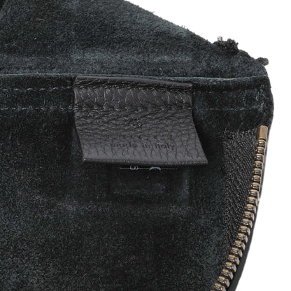 Exclusive Gucci Logo Print Leather Pouch — Detail View