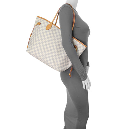 Exclusive Louis Vuitton Damier Azur Neverfull GM — Alternate View 13