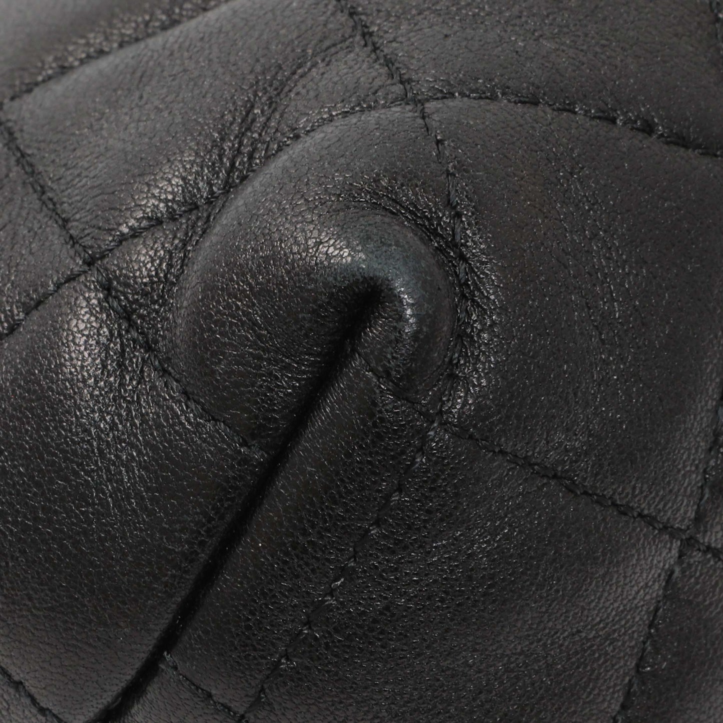 Exclusive Chanel Quilted Lambskin Flap Cosmetic Case — Lifestyle View