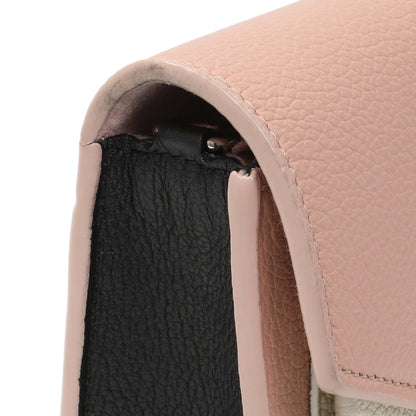 Exclusive Louis Vuitton Pink Calfskin Mylockme Chain Pochette — Alternate View 8