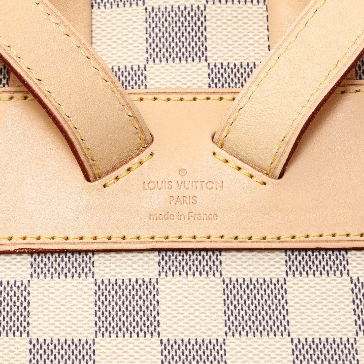 Exclusive Louis Vuitton Damier Azur Sperone Backpack — Alternate View 9