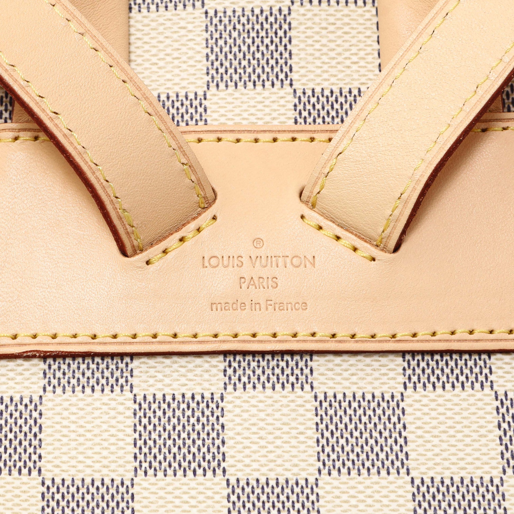Exclusive Louis Vuitton Damier Azur Sperone Backpack — Alternate View 9