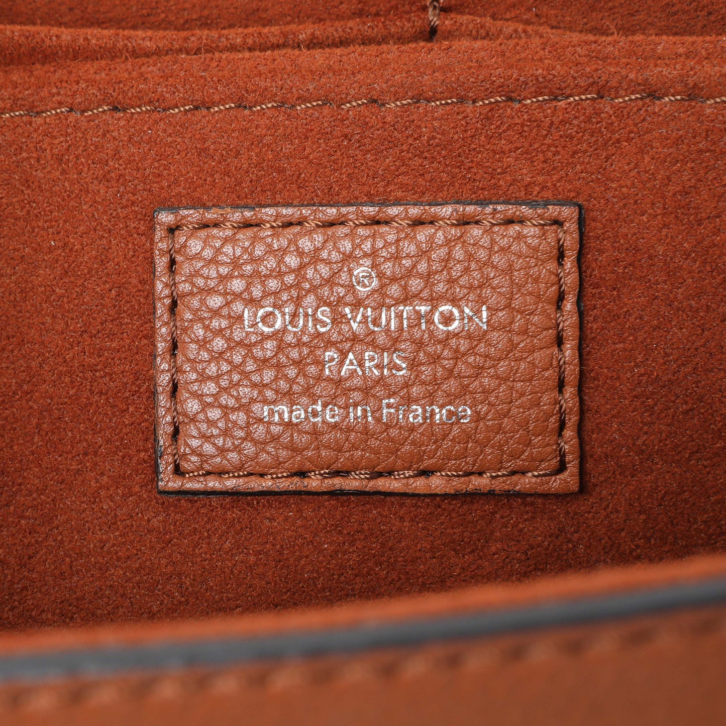 Exclusive Louis Vuitton Caramel Creme Black Soft Calfskin My Lockme Top Handle — Alternate View 9