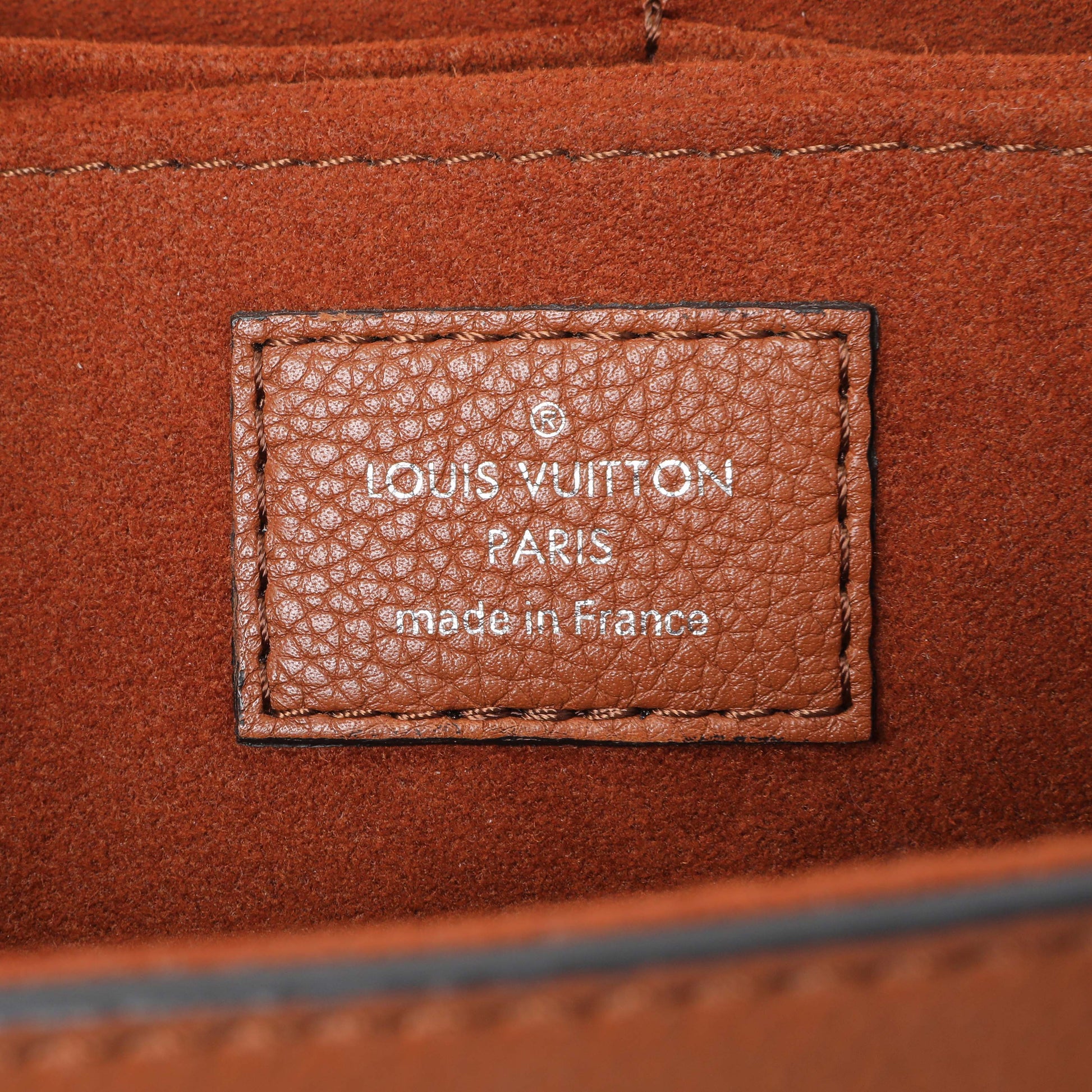 Exclusive Louis Vuitton Caramel Creme Black Soft Calfskin My Lockme Top Handle — Alternate View 9