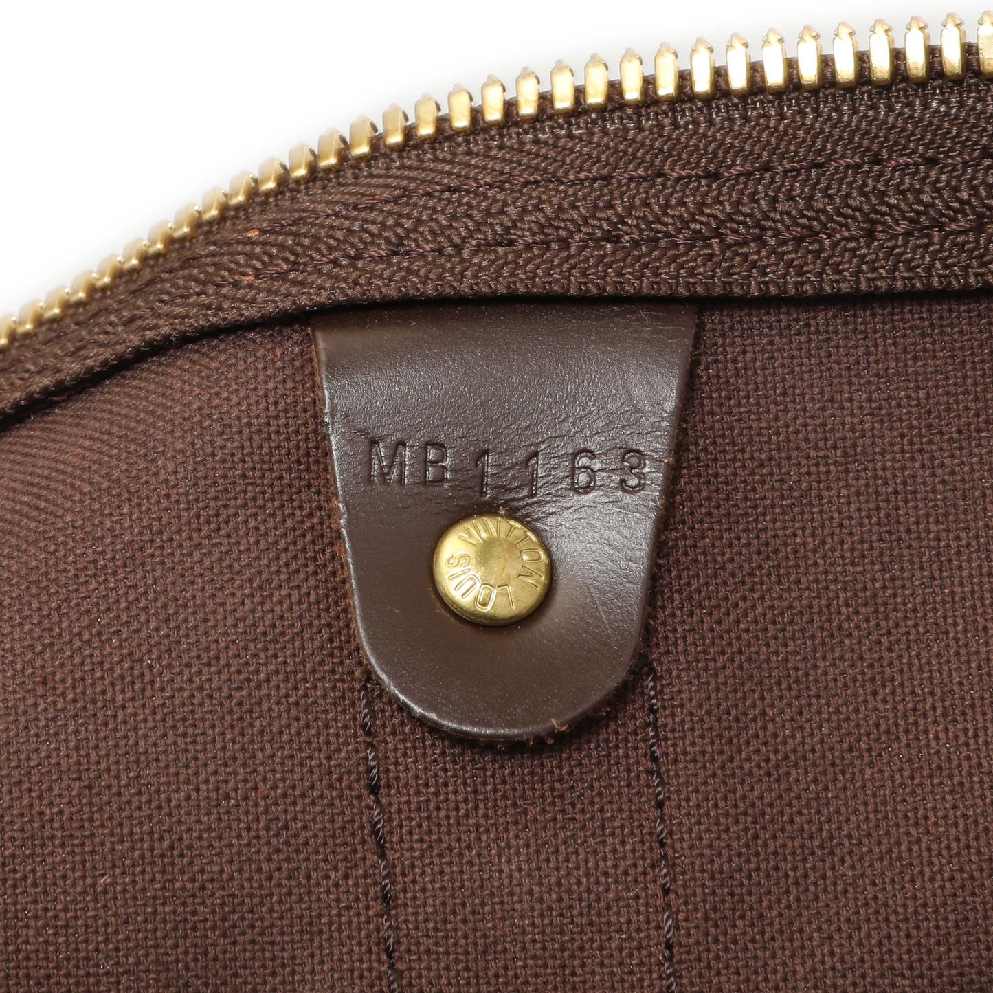 Exclusive Louis Vuitton Damier Ebene Keepall Bandouliere 55 — Alternate View 10