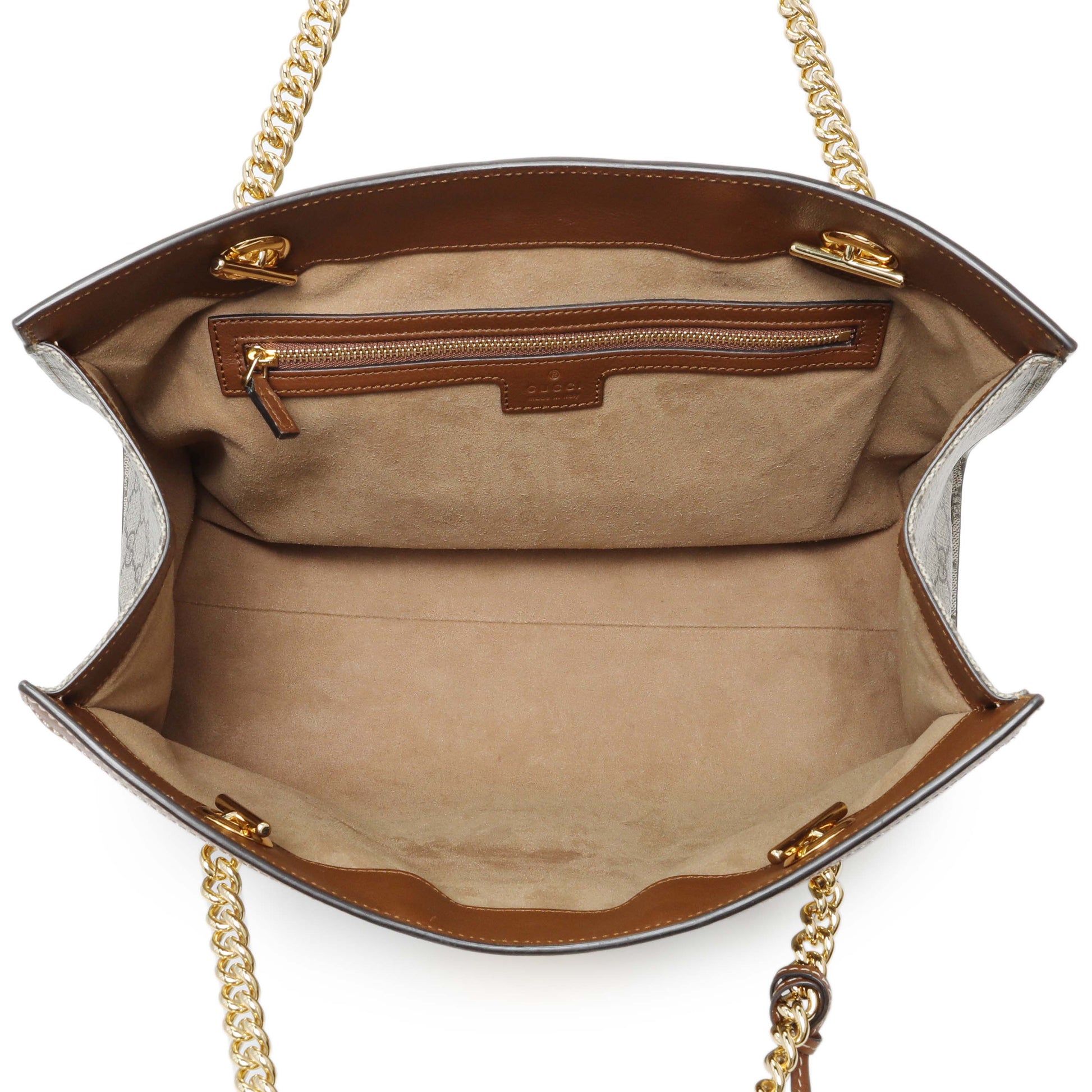 Exclusive Gucci GG Supreme Monogram Medium Padlock Tote — Alternate View 8