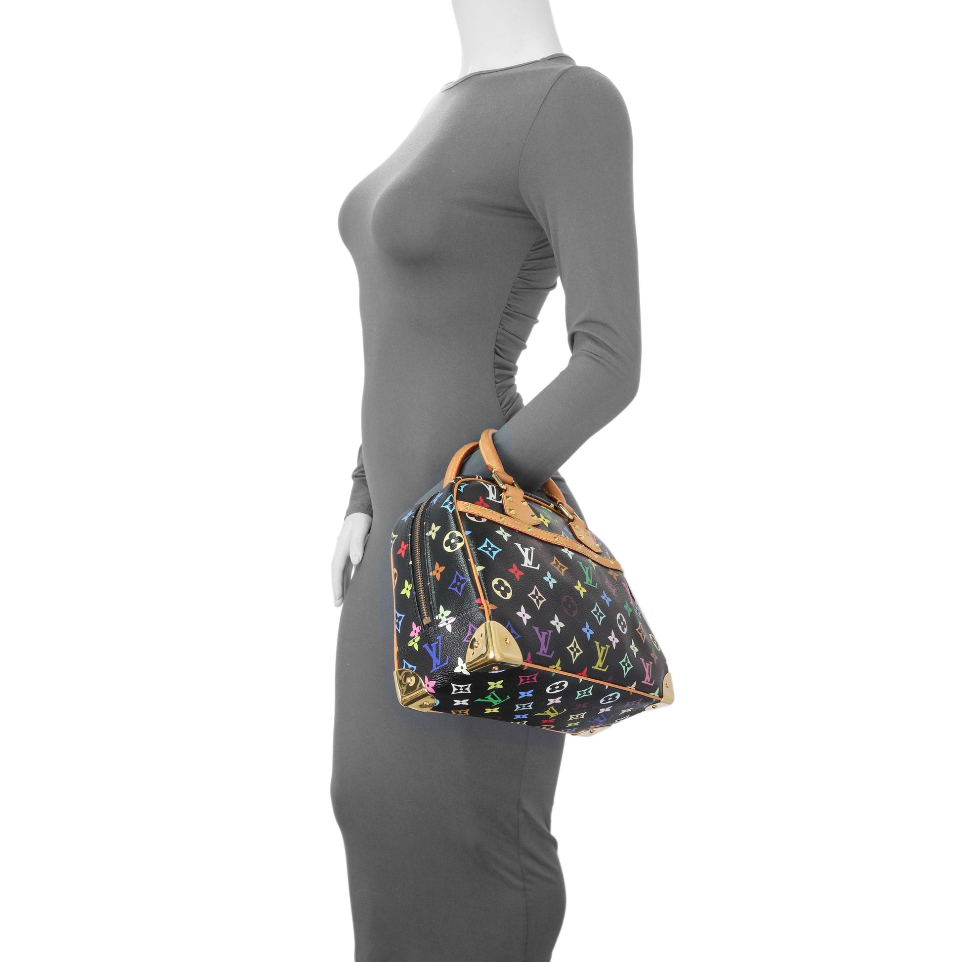 Exclusive Louis Vuitton Monogram Multicolor Trouville — Alternate View 11