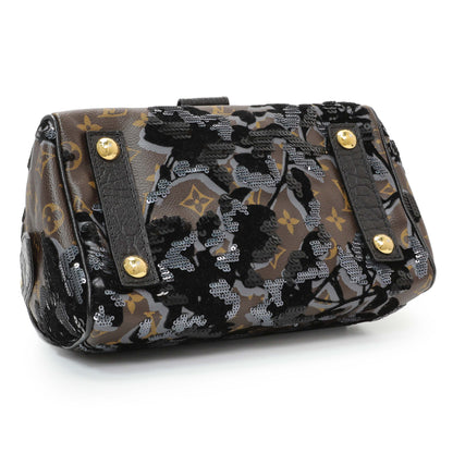 Exclusive Louis Vuitton Monogram Fleur De Jais Carrousel — Back View