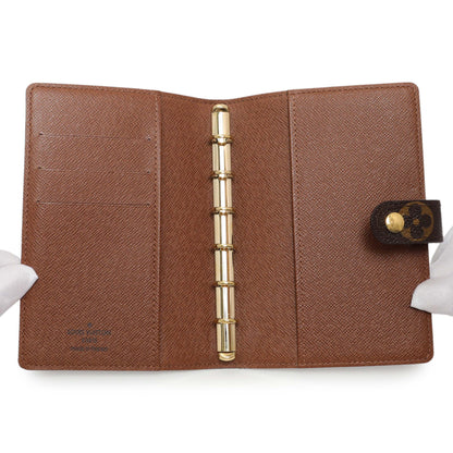 Exclusive Louis Vuitton Monogram Small Ring Agenda Cover — Top View
