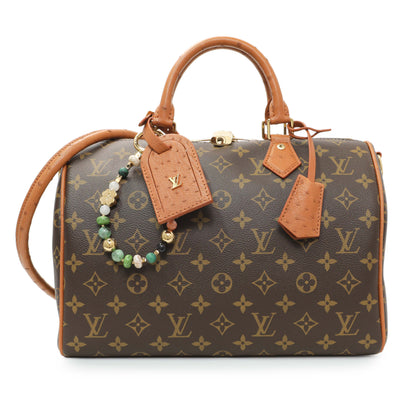 Exclusive Louis Vuitton Monogram Speedy Soft 30 Boho — Front View