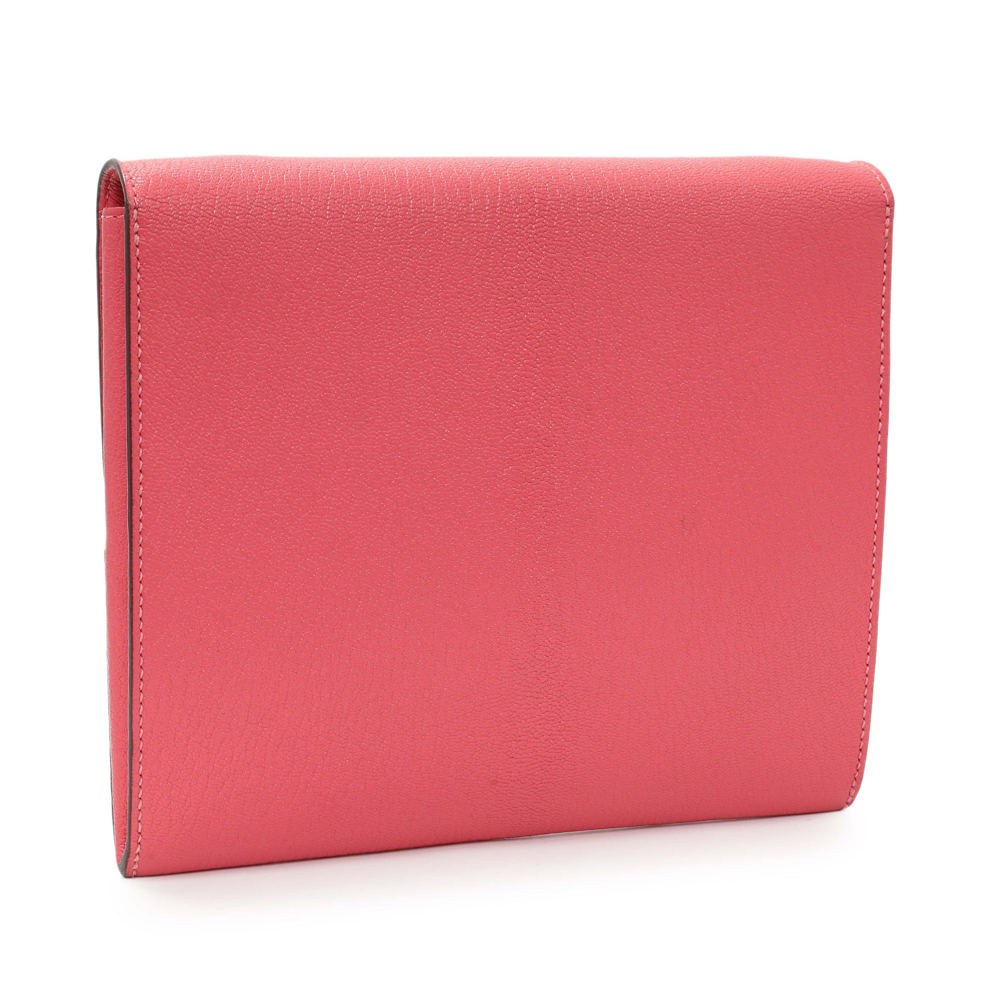 Exclusive Hermes Pink Chevre Cinhetic To Go Shoulder Bag — Side View