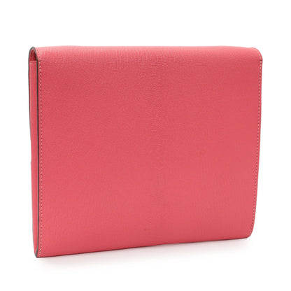Exclusive Hermes Pink Chevre Cinhetic To Go Shoulder Bag — Side View