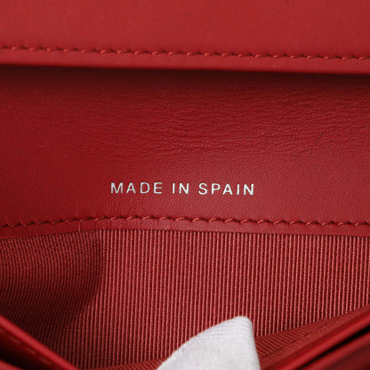 Exclusive Chanel Red Quilted Caviar Yen Wallet — Alternate View 14